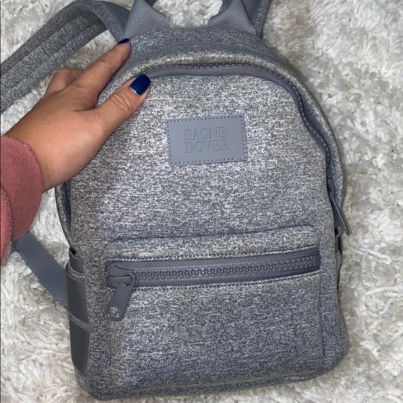 heather grey backpack